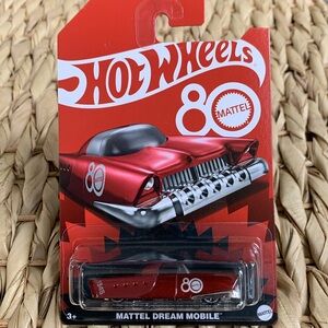 80 Anniversary Mattel Dream Mobile Hot Wheels Diecast Car Hotwheels New 2025